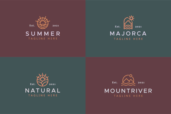 Download Nature Theme Holiday Logo Badge - Nature theme Collection