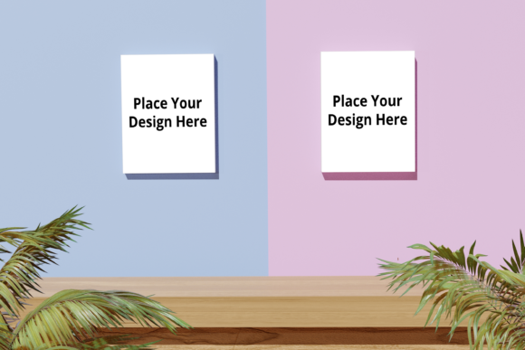 Download Nature Theme Canvas Frame Mockup - Nature theme Collection