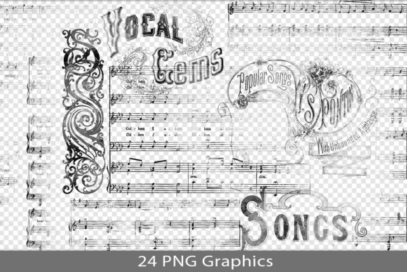Download Music Graphics Overlays - Overlays Collection