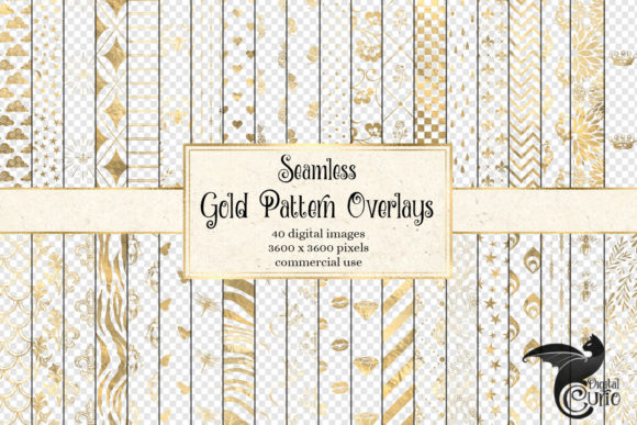Download Gold Pattern Overlays - Overlays Collection