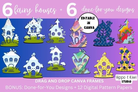 Download Fairy House Canva Frames Template - Premium Resources